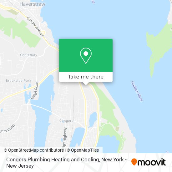 Mapa de Congers Plumbing Heating and Cooling