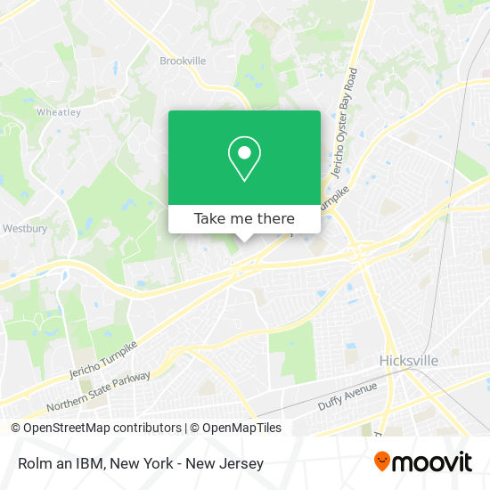 Rolm an IBM map