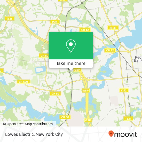 Lowes Electric map