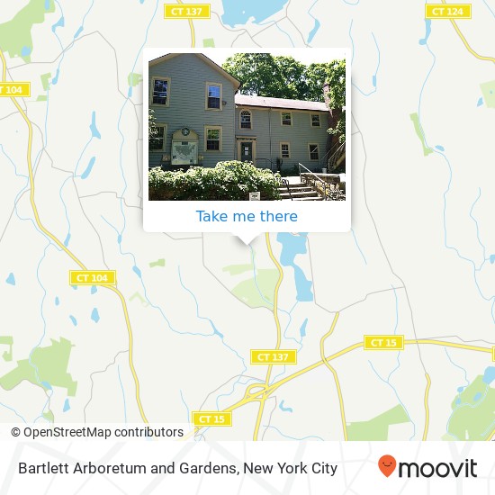 Bartlett Arboretum and Gardens, 151 Brookdale Rd map