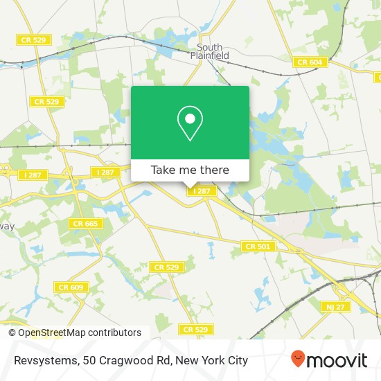Revsystems, 50 Cragwood Rd map