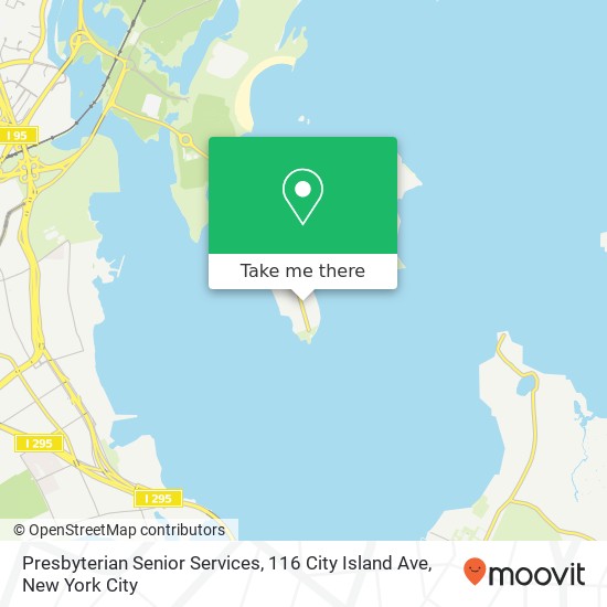 Mapa de Presbyterian Senior Services, 116 City Island Ave