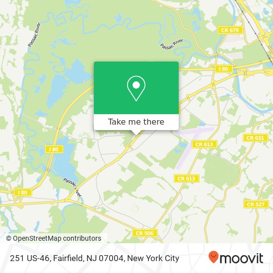 251 US-46, Fairfield, NJ 07004 map