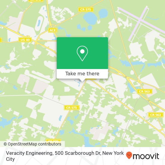 Veracity Engineering, 500 Scarborough Dr map