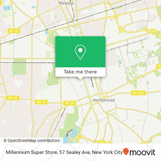 Mapa de Millennium Super Store, 57 Sealey Ave