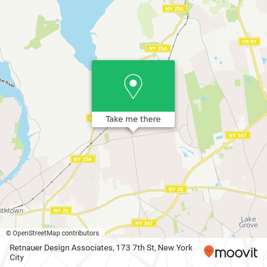 Retnauer Design Associates, 173 7th St map