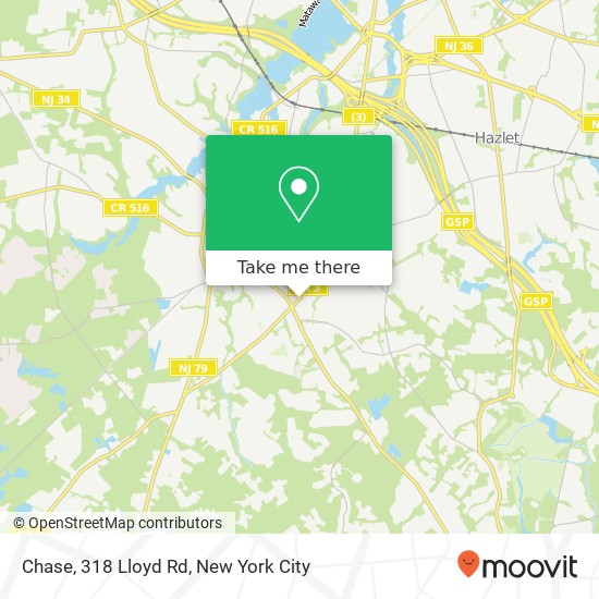 Mapa de Chase, 318 Lloyd Rd