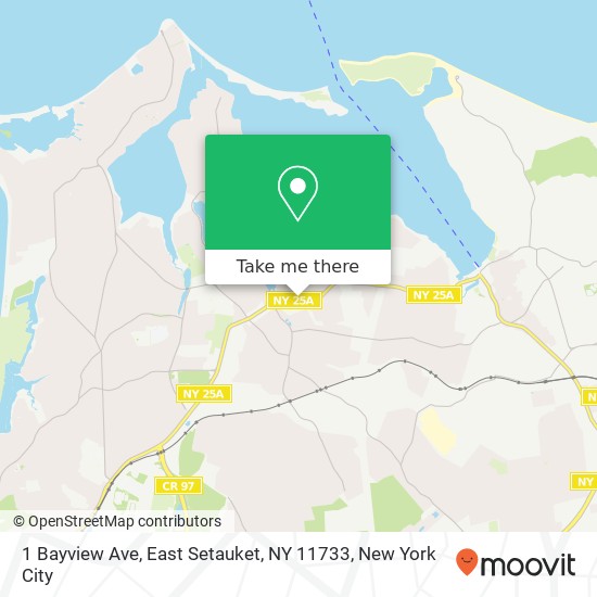 1 Bayview Ave, East Setauket, NY 11733 map