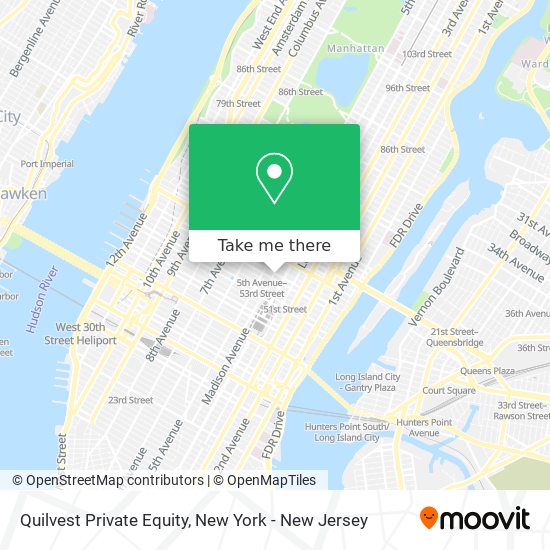 Quilvest Private Equity map