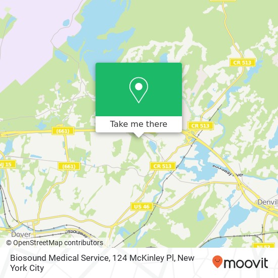 Biosound Medical Service, 124 McKinley Pl map