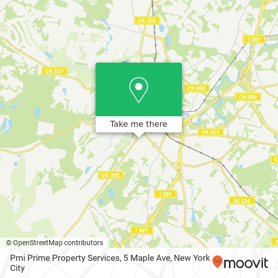 Pmi Prime Property Services, 5 Maple Ave map