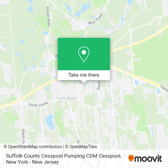 Suffolk County Cesspool Pumping CDM Cesspool map