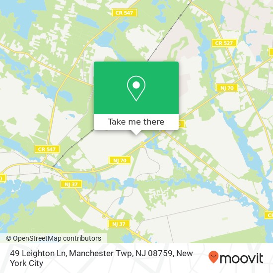 49 Leighton Ln, Manchester Twp, NJ 08759 map