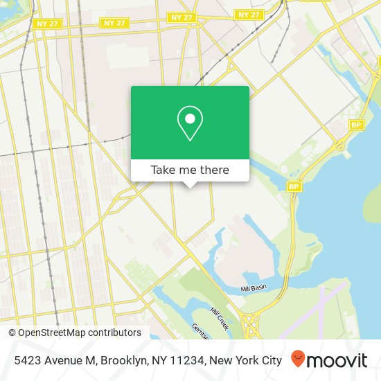 5423 Avenue M, Brooklyn, NY 11234 map