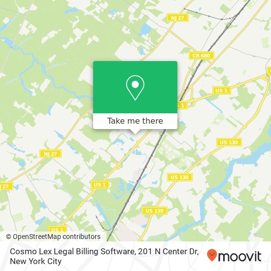 Cosmo Lex Legal Billing Software, 201 N Center Dr map