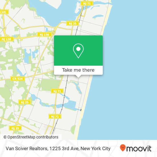 Mapa de Van Sciver Realtors, 1225 3rd Ave