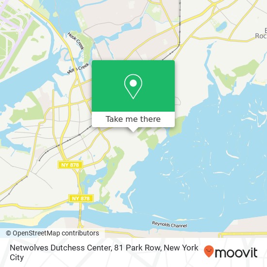 Mapa de Netwolves Dutchess Center, 81 Park Row