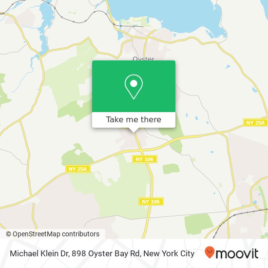 Mapa de Michael Klein Dr, 898 Oyster Bay Rd