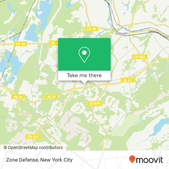 Mapa de Zone Defense
