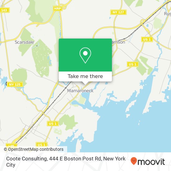 Coote Consulting, 444 E Boston Post Rd map
