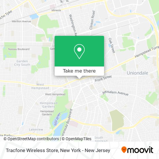 Mapa de Tracfone Wireless Store