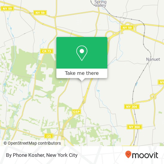 Mapa de By Phone Kosher