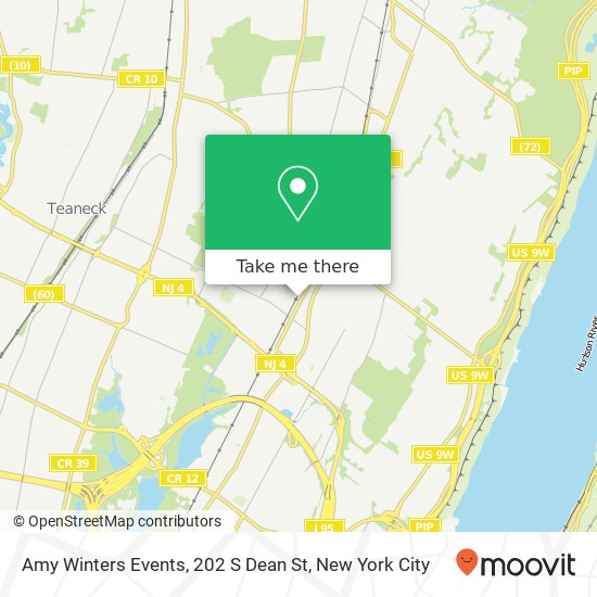 Amy Winters Events, 202 S Dean St map