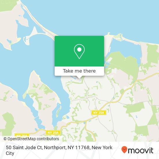 50 Saint Jode Ct, Northport, NY 11768 map