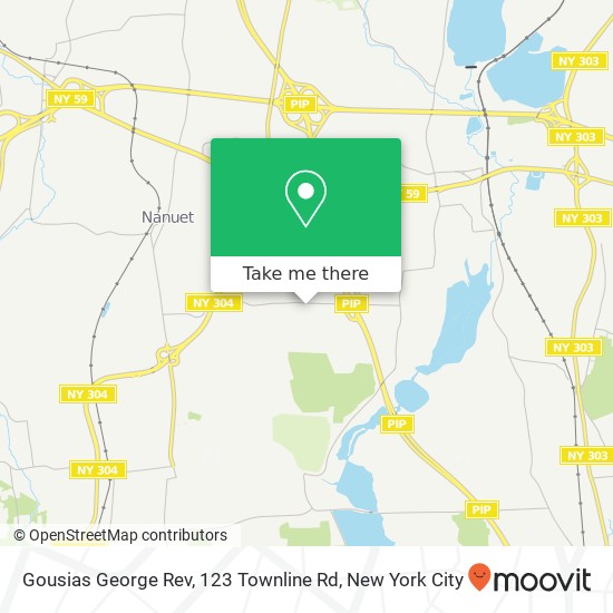 Mapa de Gousias George Rev, 123 Townline Rd