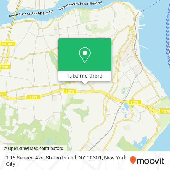 106 Seneca Ave, Staten Island, NY 10301 map