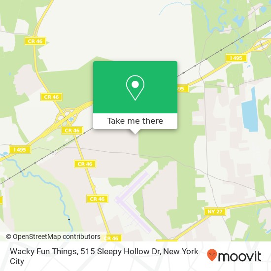 Mapa de Wacky Fun Things, 515 Sleepy Hollow Dr