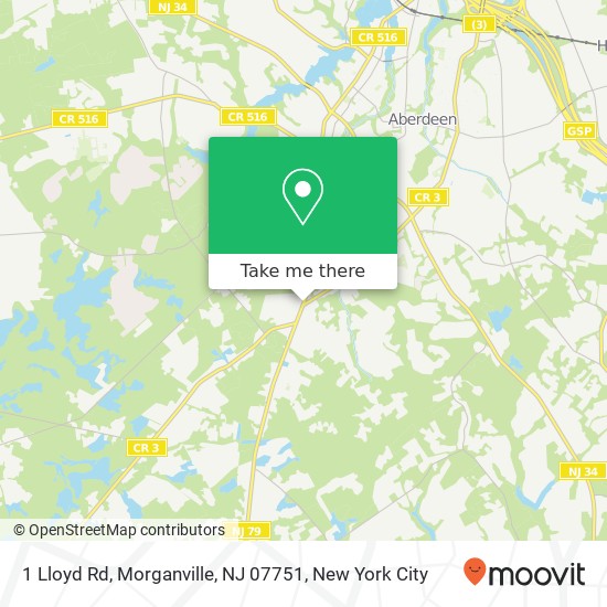 1 Lloyd Rd, Morganville, NJ 07751 map