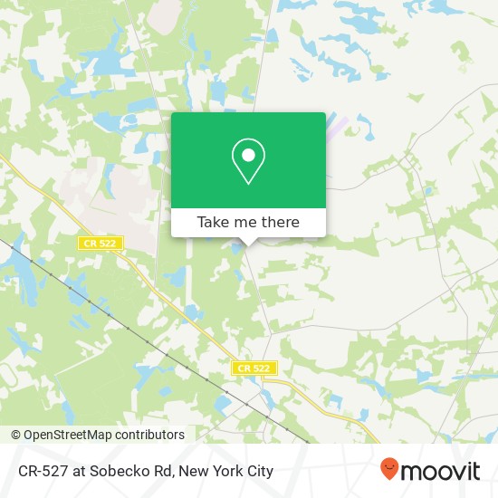 CR-527 at Sobecko Rd map