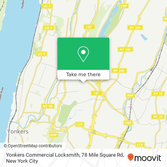 Yonkers Commercial Locksmith, 78 Mile Square Rd map