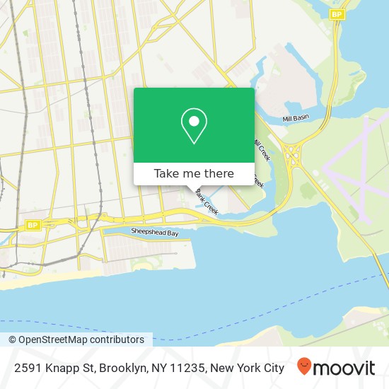 2591 Knapp St, Brooklyn, NY 11235 map