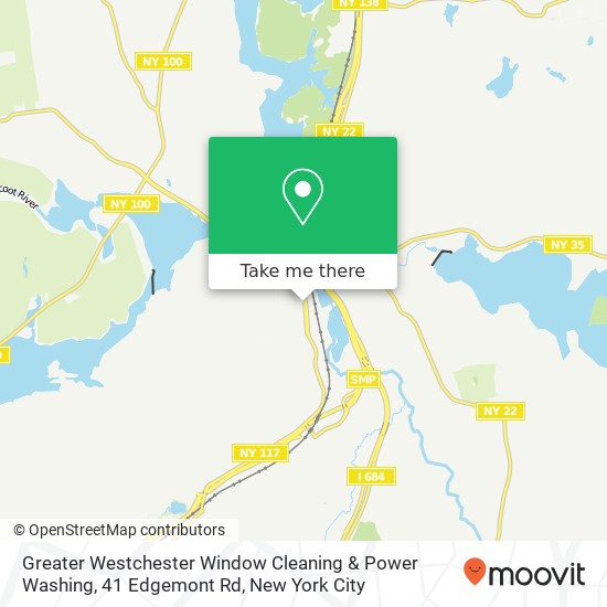 Mapa de Greater Westchester Window Cleaning & Power Washing, 41 Edgemont Rd