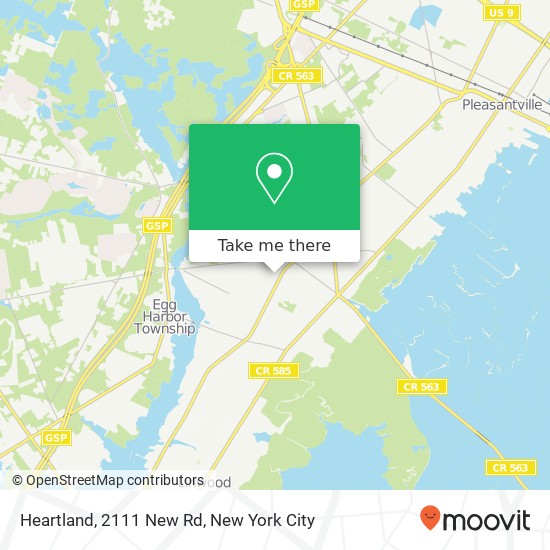 Mapa de Heartland, 2111 New Rd