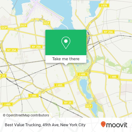 Best Value Trucking, 49th Ave map