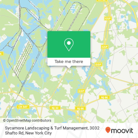 Sycamore Landscaping & Turf Management, 3032 Shafto Rd map