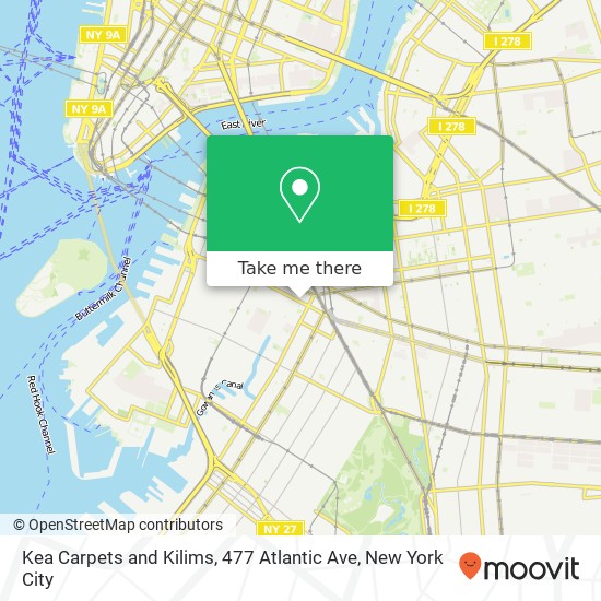 Kea Carpets and Kilims, 477 Atlantic Ave map