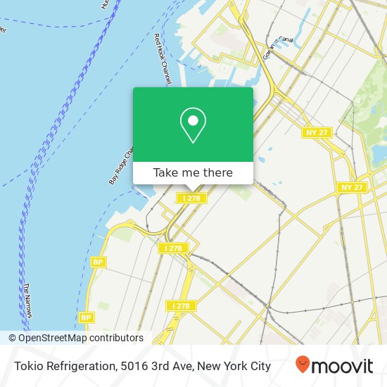Tokio Refrigeration, 5016 3rd Ave map