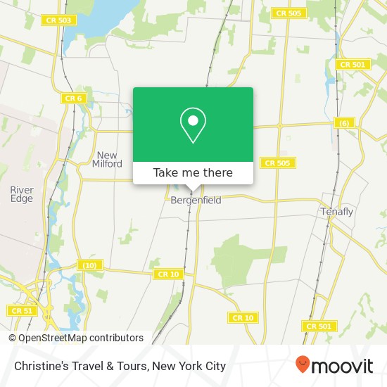 Christine's Travel & Tours map