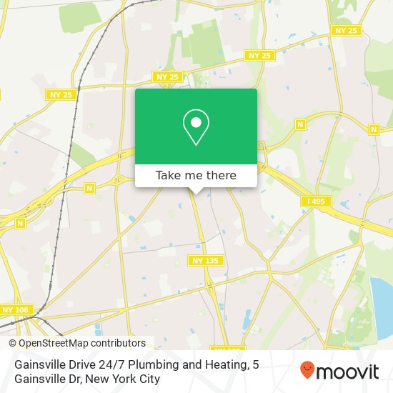 Gainsville Drive 24 / 7 Plumbing and Heating, 5 Gainsville Dr map