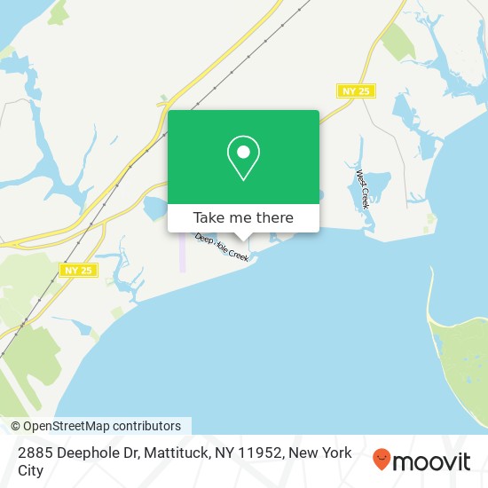 2885 Deephole Dr, Mattituck, NY 11952 map