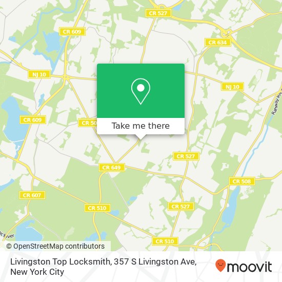 Livingston Top Locksmith, 357 S Livingston Ave map