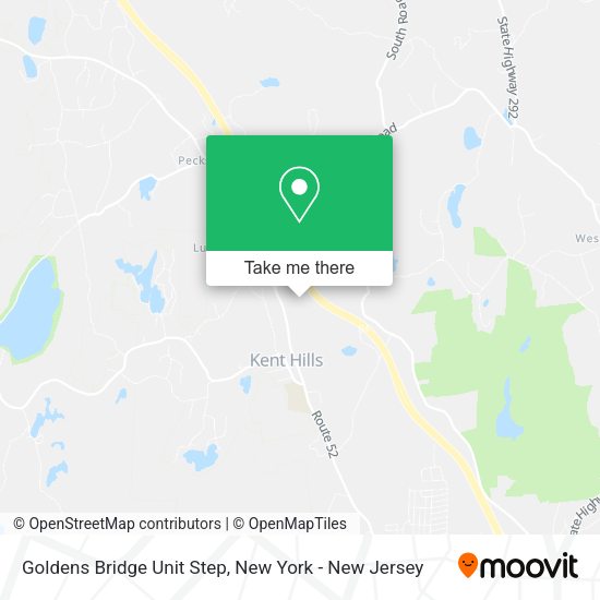 Goldens Bridge Unit Step map