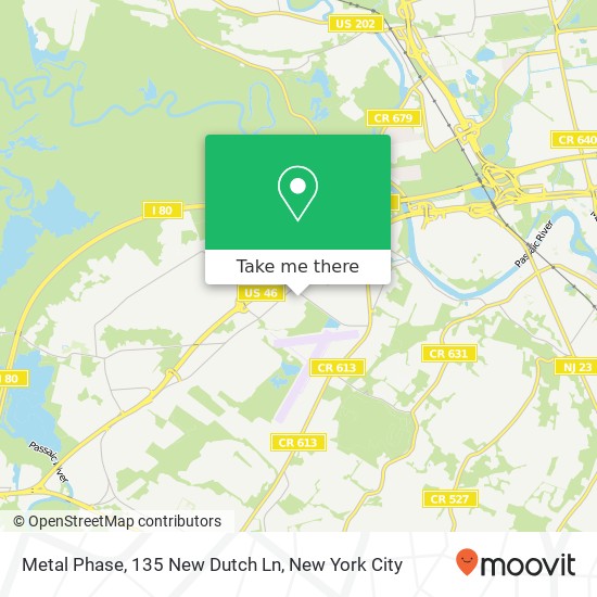 Metal Phase, 135 New Dutch Ln map