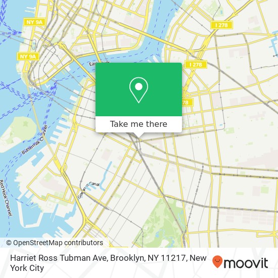 Harriet Ross Tubman Ave, Brooklyn, NY 11217 map