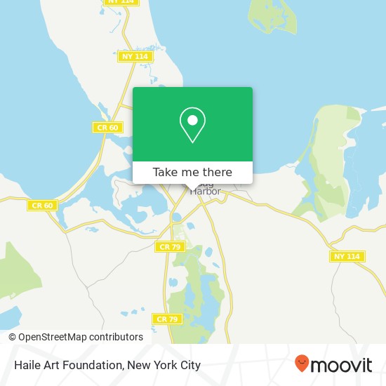 Haile Art Foundation map