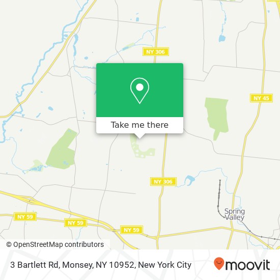 3 Bartlett Rd, Monsey, NY 10952 map